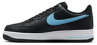 Nike Mens Air Force 1 '07 FLB - Basketball Shoes Black/Blue/White