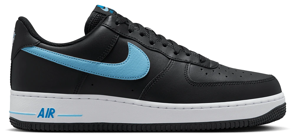 Nike Mens Air Force 1 '07 FLB - Basketball Shoes Black/Blue/White