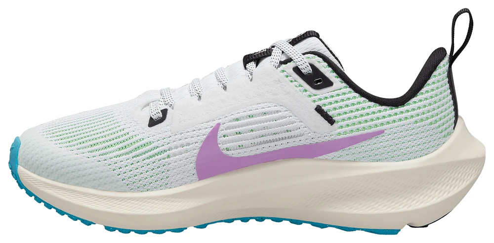 Nike Boys Nike Air Zoom Pegasus 40 SE - Boys' Grade School Running Shoes Pale Ivory/Multi/White Size 07.0