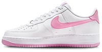 Nike Mens Air Force 1 '07 ESS - Basketball Shoes White/Pink Rise/White