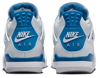 Jordan Boys AJ Retro 4 OG - Boys' Grade School Basketball Shoes Off White/Military Blue/Neutral Grey