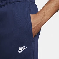 Nike Mens Club Knit Jogger - Midnight Navy/White