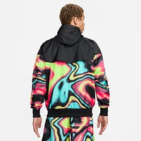 Nike Mens NSW Woven Max Volume Lined WR Jacket - Multi Color/Black