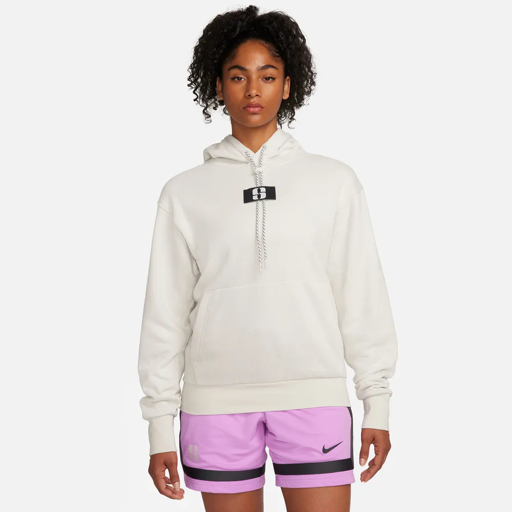 Nike Womens Nike Sabrina Hoodie - Womens Rush Fuchsia/Light Bone Size S