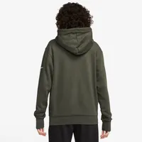 Nike Womens Nike Sabrina Hoodie - Womens Khaki/Honeydew Size 3XL