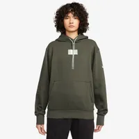 Nike Womens Nike Sabrina Hoodie - Womens Khaki/Honeydew Size 3XL