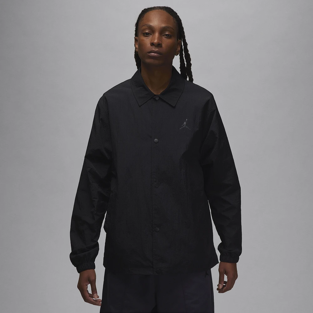 Jordan Mens Essential Coaches Jacket - Black/Black