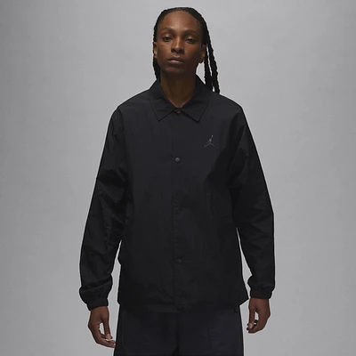 Jordan Mens Essential Coaches Jacket - Black/Black