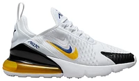 Nike Boys Air Max 270 DSW - Boys' Grade School Running Shoes White/White/University Gold