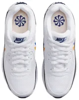 Nike Boys Air Max 90 NN DSW - Boys' Grade School Running Shoes White/Deep Royal/University Gold