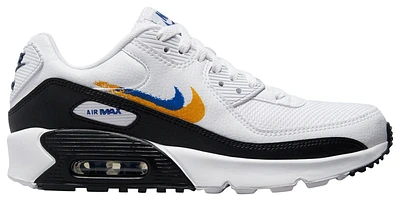 Nike Boys Air Max 90 NN DSW - Boys' Grade School Running Shoes White/Deep Royal/University Gold