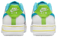 Nike Boys Air Force 1 LV8 WCRD - Boys' Grade School Basketball Shoes White/Orange/Blue