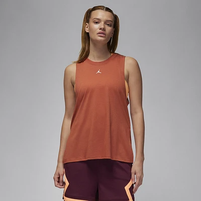 Jordan Womens Jordan Sport Diamond Tank - Womens Dusty Peach Size S