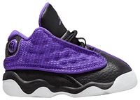 Jordan Girls Retro 13 - Girls' Toddler Basketball Shoes Purple Venom/Black/White