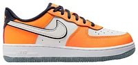 Nike Boys Nike Air Force 1 Low SE Littles - Boys' Preschool Shoes Summit White/Viviid Orange/University Blue Size 03.0