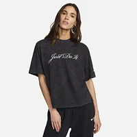 Nike Womens NSW Boxy Wash T-Shirt