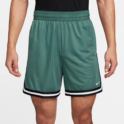 Nike Mens Nike Dri-FIT DNA 6" Shorts - Mens White/Green Size XL
