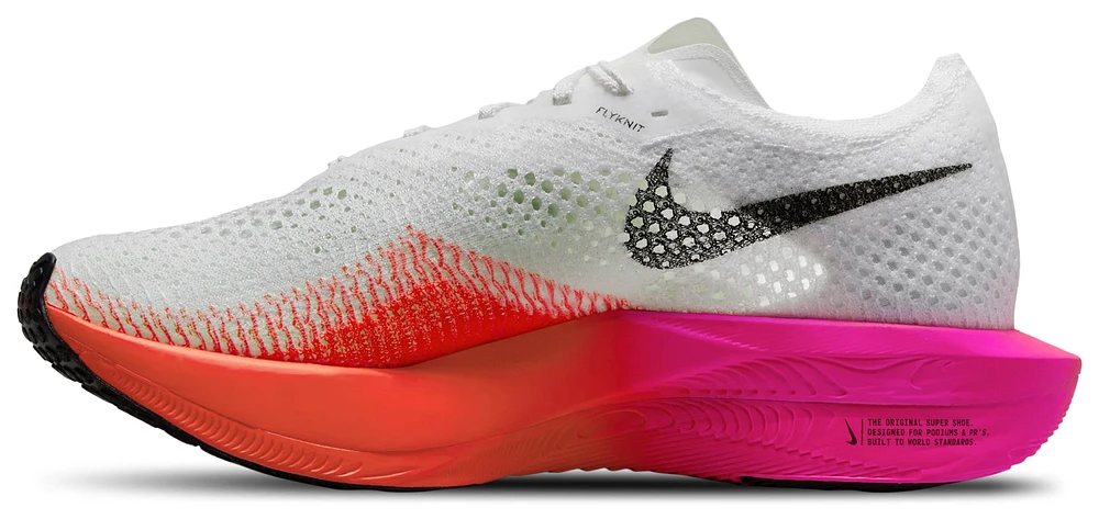 Nike Womens ZoomX Vaporfly Next% 3 Flyknit - Running Shoes White/Black/Red