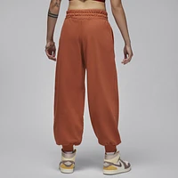 Jordan Womens Jordan SPT Fleece GFX Pant - Womens Dusty Peach/Stealth Size M