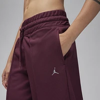 Jordan Womens Jordan SPT Fleece GFX Pant - Womens Night Maroon/Stealth Size XS