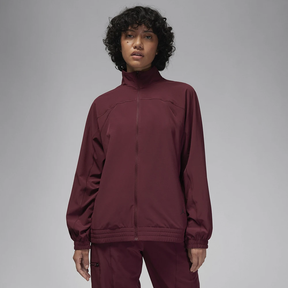 Jordan Womens Jordan SPT Dri-FIT Woven Jacket - Womens Night Maroon Size S