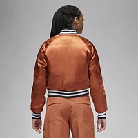 Jordan Womens Jordan Varsity Jacket - Womens Dusty Peach Size S