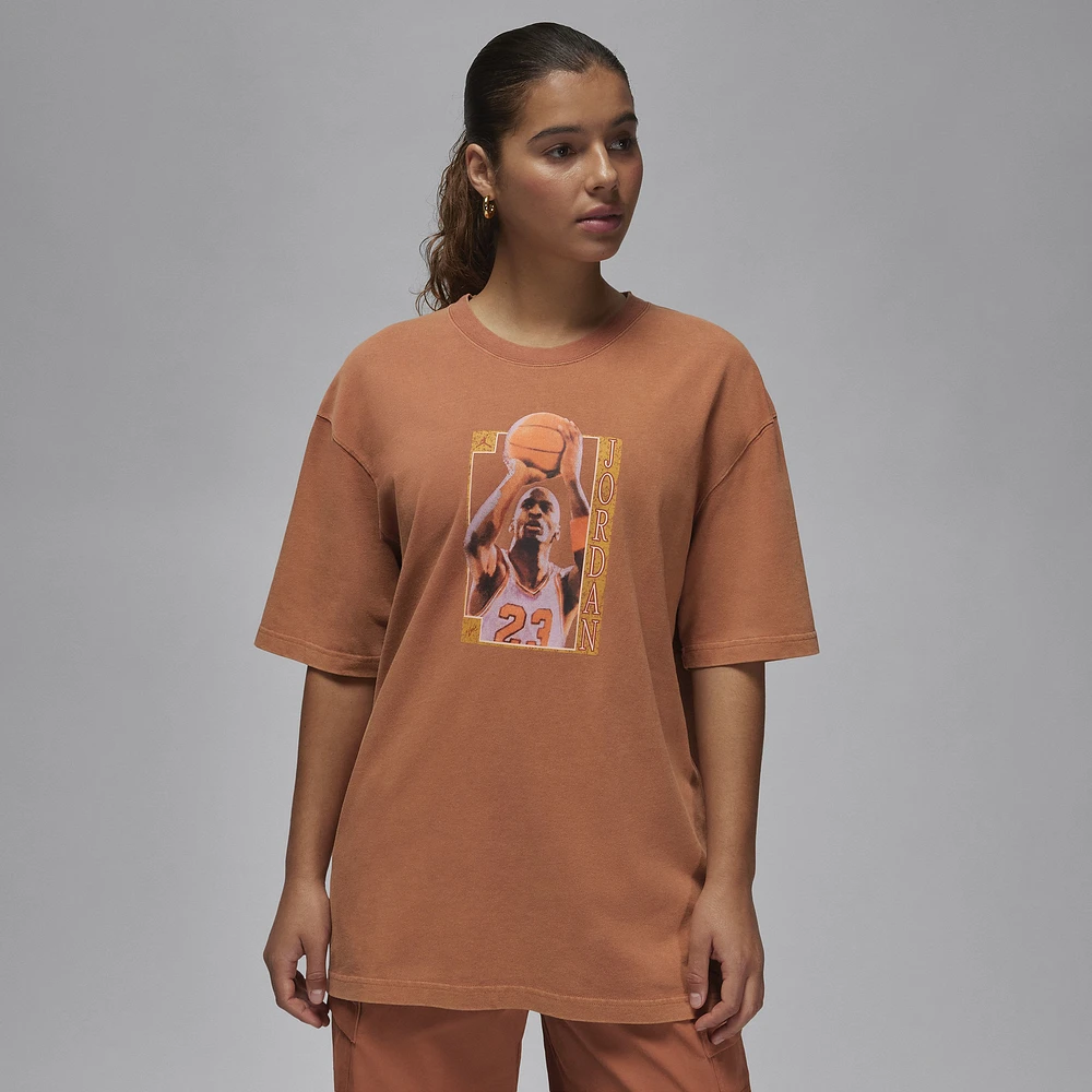 Jordan Graphic Oversized T-Shirt  - Women's