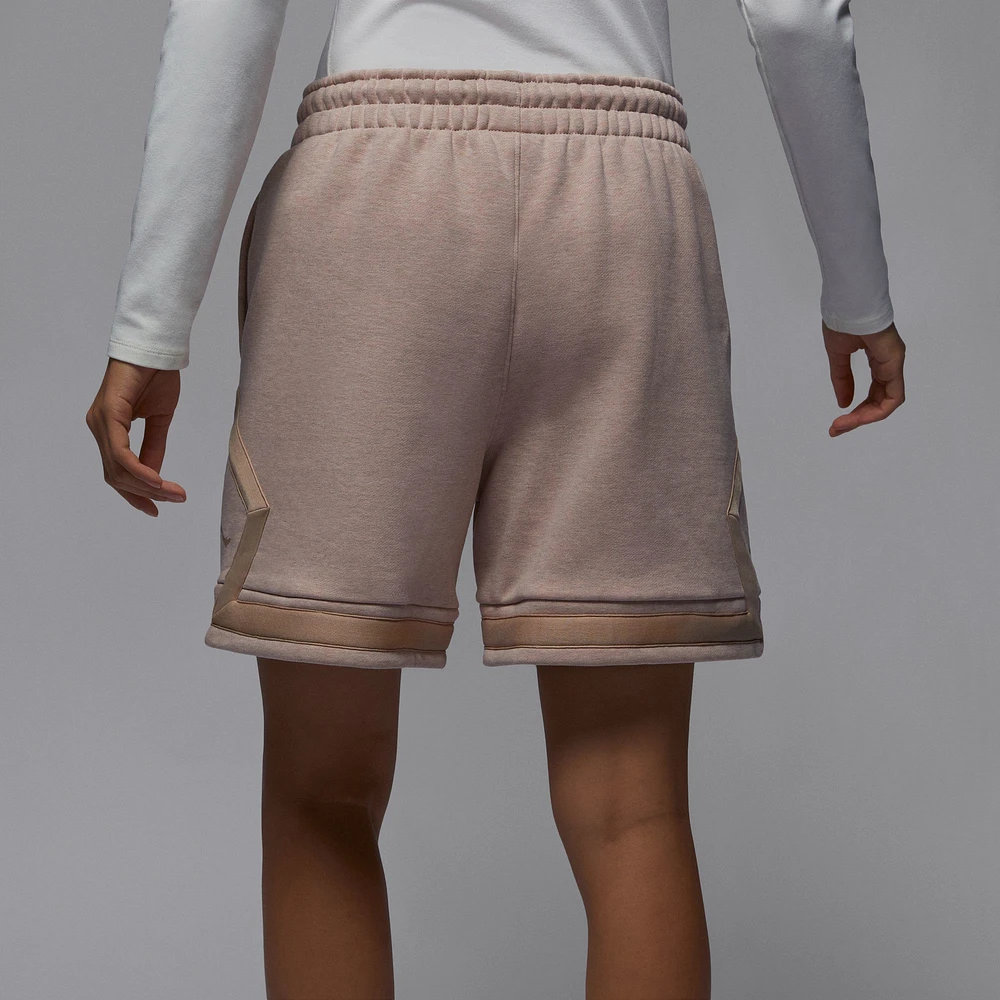 Jordan Womens Flight Fleece Diamond Shorts