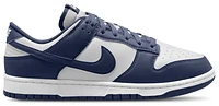 Nike Mens Dunk Low Retro Bttys - Basketball Shoes White/Midnight Navy/White