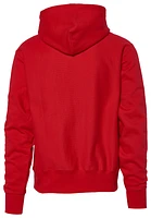 Champion Mens Champion Reverse Weave Left Chest C Pullover Hoodie - Mens Team Red Scarlet/Red Size XXL