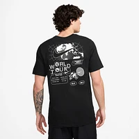 Nike Mens Dri-FIT IYKYK Run T-Shirt - Black/White