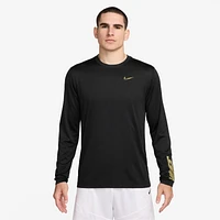 Nike Mens Dri-FIT RLGD L/S T-Shirt OC - Black/Multi