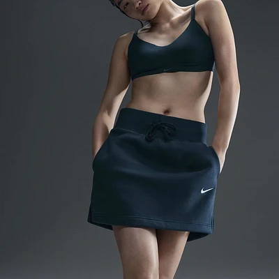 Nike Phoenix Fleece High Rise Mini Skirt - Women's