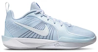 Nike Girls Sabrina Ionescu Nike Sabrina 2 - Girls' Grade School Basketball Shoes Football Grey/White/Glacier Blue Size 01.0