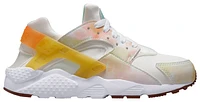 Nike Boys Huarache Run GCEL - Boys' Grade School Shoes Topaz Gold/Safety Orange/Sail