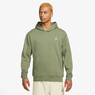 Jordan Mens Essential Fleece Pullover - Sky J Light Olive/White/Sky Olive