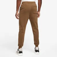 Jordan Mens Jordan Essentials Fleece Pants - Mens Lt British Tan/White Size XXL