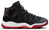 Jordan Girls Jordan Retro 11 Tex - Girls' Preschool Shoes Black/Red/White Size 01.5