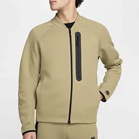 Nike Mens Tech Fleece Bomber Jacket - Neutral Olive/Black