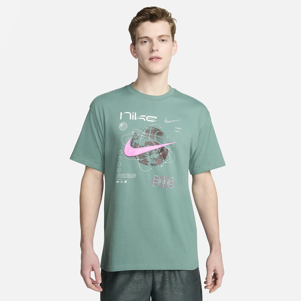 Nike Mens Nike Airmax 90 ATW T-Shirt - Mens Green/Multi Size XXL