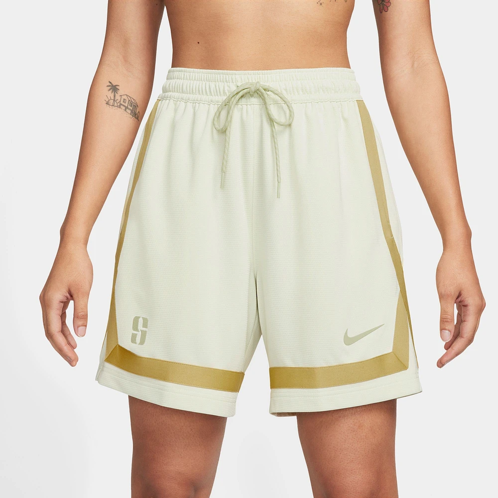 Nike Womens Sabrina Shorts - Seaglass/Olive