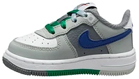 Nike Boys Air Force 1 LV8 - Boys' Toddler Basketball Shoes Light Silver/Deep Royal/White