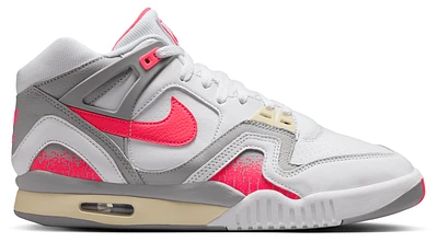 Nike Mens Air Tech Challenge II - Shoes White/Racer Pink/Light Smoke Grey