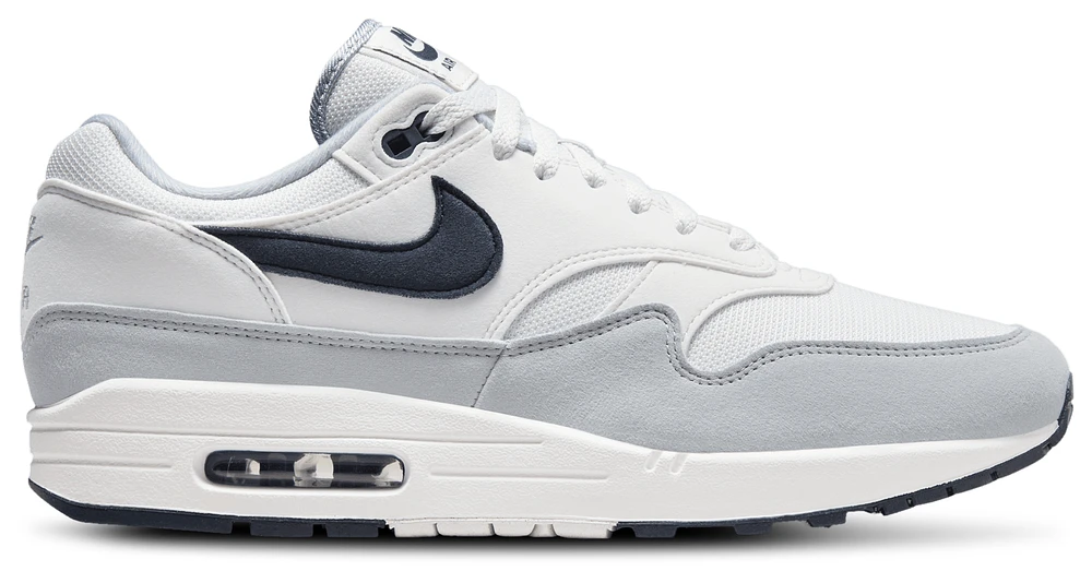 Nike Mens Air Max 1 - Running Shoes Platinum Tint/Dark Obsidian