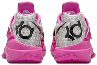 Nike Mens Kevin Durant KD IV - Basketball Shoes Pink Fire/Black/Metallic Silver