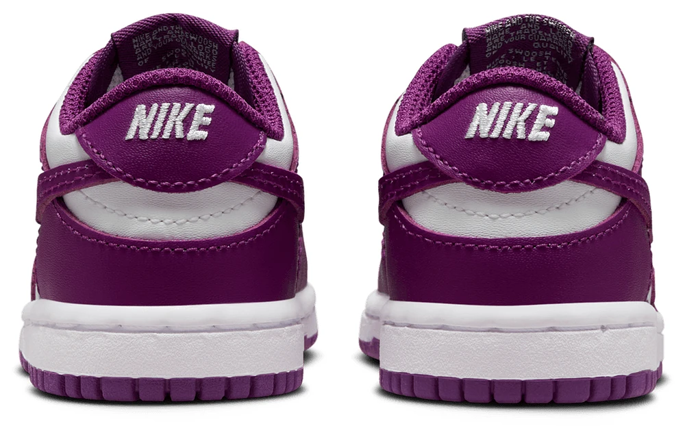 Nike Girls Dunk Low - Girls' Toddler Shoes White/Viotech/White