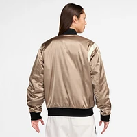 Jordan Mens MVP HBR Varsity Jacket - Black/Gold/Sail