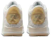 Jordan Mens Air 3 Retro Craft - Basketball Shoes Cream/Grey Mist/Ivory
