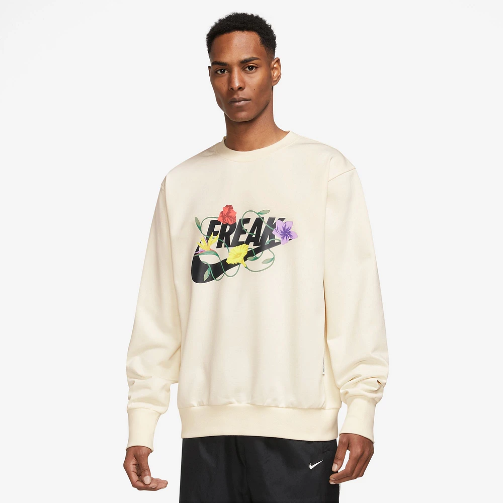 Nike Mens SI Graphic Crew - Pale Ivory