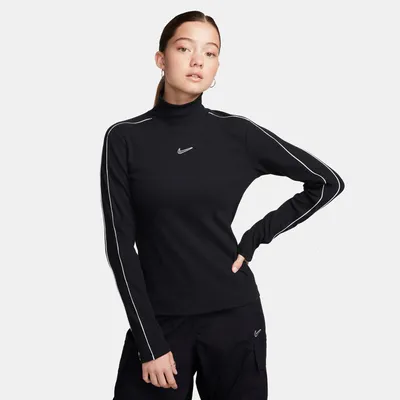 Nike Womens Nike NSW Long Sleeve Mock